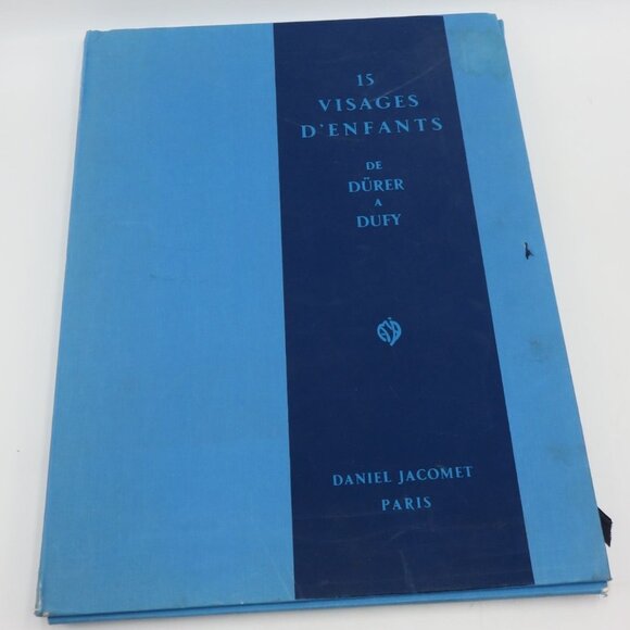 15 Visages DEnfants De Dürer À Dufy Paris 1968 Daniel Jacomet #6/750 - Picture 1 of 11